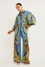 Félice | Balloon Sleeve Floral Pants Set