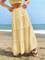 Elara | French Tiered Ruffle Skirt