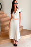 Vivian | Ribbed Casual Chic Skirt Set