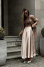 Aubrey | Satin Midi Skirt
