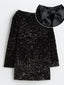 Sequined Tie-back Dress