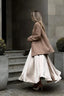 Aubrey | Satin Midi Skirt
