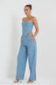 Belinda | Sequins Denim Pants Set