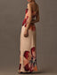 Talia | Painted Petal Tube Dress