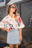 Celia Florita Print Blouse