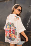Celia Florita Print Blouse