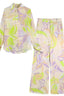Celestine | Flow Printed Blouse Set