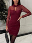 Corinne | Sheer Mesh Rhinestone Mini