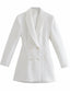 Camille | Open-Back Blazer Dress