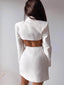 Camille | Open-Back Blazer Dress