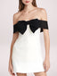 Sexy High-end One-shoulder Wrap-around Hip Mini Dress