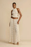 Rosalie | Backless Pleated Set